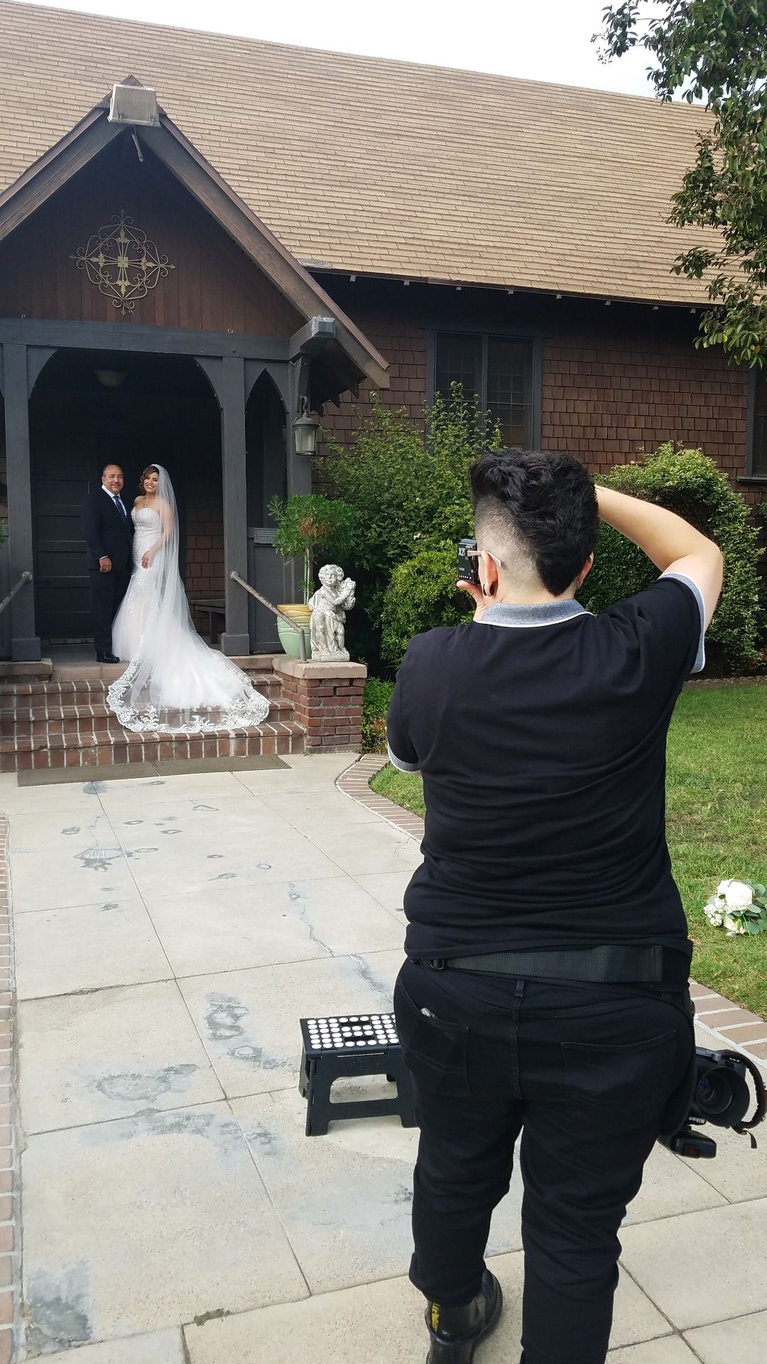 Behind the lens moment